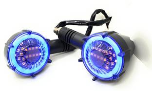 AutoPowerz Front, Rear LED Indicator Light for Universal For Bike Universal For Bike