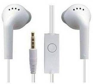 BUMTECH Original EHS-61 Wired Headset (White, In the Ear) Wired