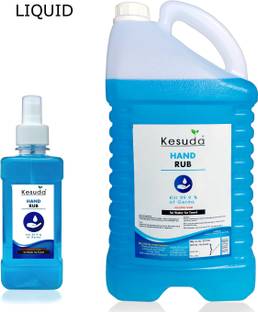 KESUDA 250ml  MIST Spray with 5 Liter LIQUID  (250ml+5L) Sanitizer Spray Can