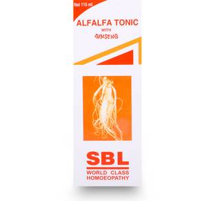 SBL Alfalfa Tonic with Gingeng Liquid