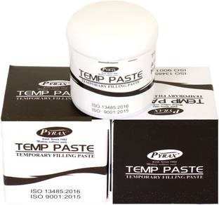 pyrax DENTAL TEMPORARY FILLING PASTE - TEMP PASTE (NON EUGENOL) - 25 GMS Teeth Whitening Kit