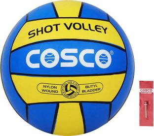 COSCO Shot Volley With Niddle Football - Size: 4