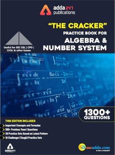 The Cracker Practice Book for Algebra and Number System (In English Printed Edition)