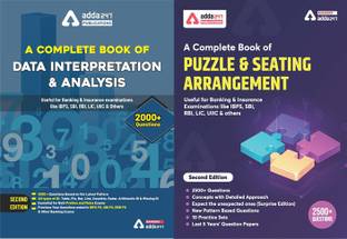 A Complete Book on Data Interpretation and Analysis, and A Complete Book for Seating Arrangement and Puzzles( A Combined Set of Two Books) Second Edition by Adda247