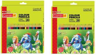 Camlin art creations round Shaped Color Pencils