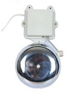 Security Store Electronic School Gong Bell- 4 inch Wired Door Chime