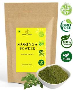 A D FOOD & HERBS ORGANIC MORINGA / DRUMSTICK PLANT / MORINGA OLEIFERA LEAVES POWDER ( 250 GMS )