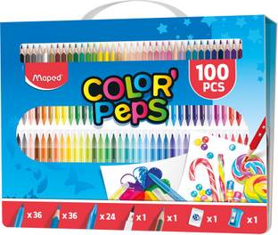 Maped Colouring Kit 100 Pcs ColorPeps
