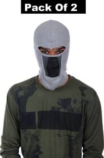 H-Store Grey Helmet Skull Cap for Men & Women