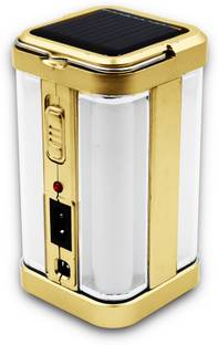 iDOLESHOP Home Emergency Light 4 Side Tube with Solar Extra Bright Light 7 hrs Lantern Emergency Light
