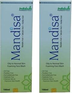 MANDISA FOAMING FACE WASH 100ml for improve skin health - Pack of 2*100ml Face Wash