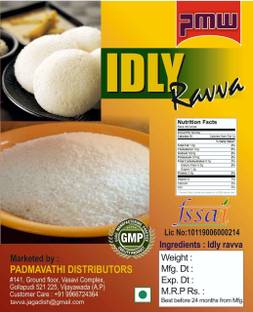 PMW Grade A Quality - Idly Ravva - Premium Idly Rawa - Chawal Da Atta - 1 Kilo_2