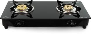 Gilma Rio 2 Glass Cooktop Glass Manual Gas Stove