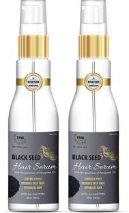 TNW - The Natural Wash Women and Men An Anti-Frizz Paraben-Free Black Seed Hair Styling Serum Made with Natural Ingredients Enriched with Essential Oils
