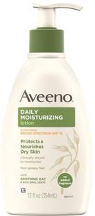 Aveeno Daily Moisturizing Body Lotion with Broad Spectrum SPF 15 Sunscreen