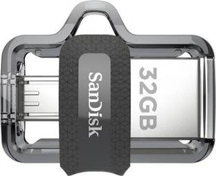 SanDisk dual 32 singlepen 32 GB Pen Drive Compatible with Laptop, Tablet, Desktop Computer, Mobile, Netbook, Audio Player, Television USB 3.0 Plastic Case