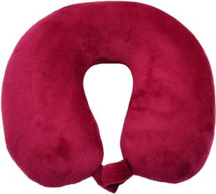 Flipkart SmartBuy Microfibre Solid Travel Pillow Pack of 1
