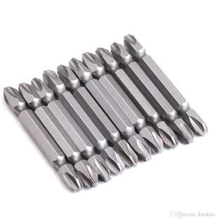 Inditrust Power Screwdriver Bit Set 10pc PH2 Bit ++ Size Screwdriver Bit Set