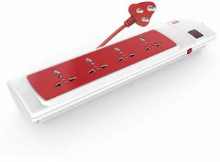 GM 3058 G-Power 4+1 Spike Guard with Master Switch, Indicator, Master Switch, International Sockets & Surge Protector 4  Socket Extension Boards