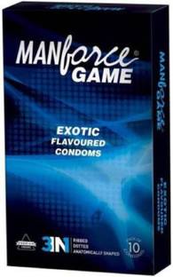 MANFORCE Game Exotic extra power long lasting dotted(5X10) Condom