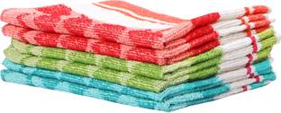 Gayatri Textiles Kitchen Dinner Table and Face Wash_012 Multicolor Cloth Napkins