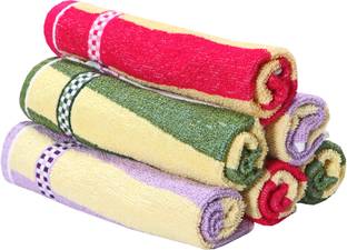 Silver Linens Kitchen Dinner Table and Face Wash_015 Multicolor Cloth Napkins