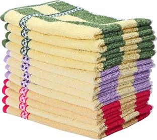 Silver Linens Kitchen Dinner Table and Face Wash_015 Multicolor Cloth Napkins