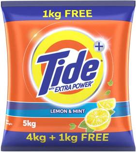 Tide Plus Extra Power Detergent Powder (Lemon & Mint)