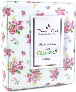 Stela IInstax Mini 64 Photo album compatible with fujifilm instax Square film (White) Album