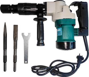 SKL Professional Hi-Powerful 5KG Demolition hammer / Concrete Breaker with chisel hammer bits (BLUE&BLACK) Hammer Drill (18 mm Chuck Size, 1240 W) Rotary Hammer Drill