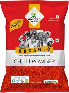24 mantra ORGANIC Organic Chilli Powder/Laal Mirch/Karam Podi