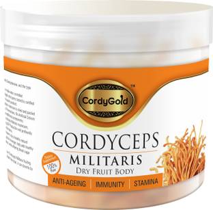 cordy gold Cordyceps Militaris Mushroom Dried Fruiting Body | Stamina | Immunity | Strength |