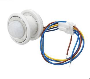 Smartomatic Small Infrared (PIR) with Adjustment 3 A Motion Sensor Electrical Switch