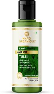 khadi ORGANIQUE TULSI HAIR OIL Hair Oil