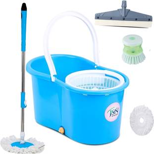 JSN Home Cleaning Magic Spin Mop Refill, Bucket, Mop Set, Cleaning Wipe, Cleaning Brush