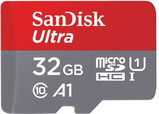 SanDisk SDSQUAR-O32G-G061N ULTRA 32 GB MicroSDHC Class 10 98 MB/s  Memory Card Compatible with Mobile, Tablet