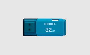 kioxia U202 32 GB Pen Drive Compatible with Laptop, Television, Desktop Computer USB 2.0 Plastic Case