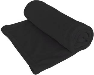 Petslover Premium Quality Ulta Soft Black Mink Fabric DOG & Cat Blanket - ( Small ) (Pack of 1) Cat, Dog Blanket