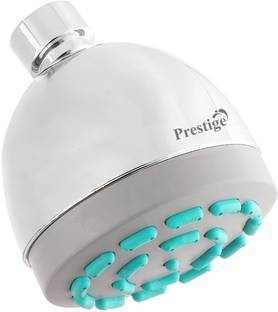 Prestige Single Flow Overhead Shower Rubbit Cleaning System with Chrome Finish With 9 inc Arm Shower H...