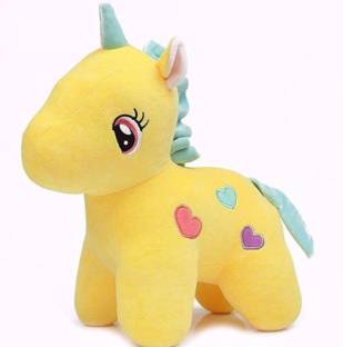 saiyam momento Super Soft Plush Unicorn Toy Soft Stuffed for Kids 25 cm (Multi-Color,)  - 20 cm