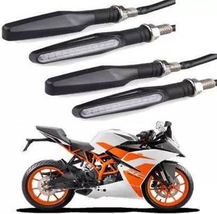 Zaprox Indicator 2 Indicator Light Motorbike LED for Hero, KTM, Honda, Bajaj, Mahindra (12 V, 8 W)