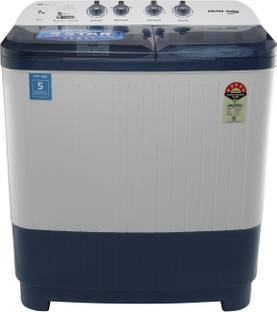 Voltas Beko by A Tata Product 7 kg Semi Automatic Top Load Washing Machine White, Blue