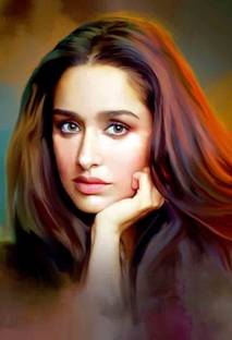 Shraddha Kapoor Photo Paper Poster Fine Art Print