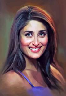 Kareena Kapoor Photo Paper Poster Fine Art Print
