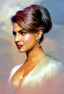 Priyanka Chopra & All Bollywood Actresses Photo Paper Posters Fine Art Print