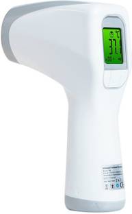 OxiPlus 1S Digital Infrared Thermometer for Kids & Adults Accurate Instant Readings Forehead Thermometer with High-Temperature Alarm Non-Contact Thermal Gun Forehead Thermometer Thermometer