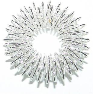 HI-TECH ACCESSORIES SUJOK RING SILVER ACUPRESSURE SUJOK RING FOR FINGER MASSAGE Massager