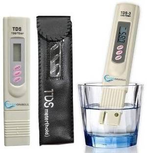 Hydroshell Digital LCD TDS Meter for RO Water Filter Tester for Measuring with Carry Case Solid Filter Cartridge