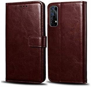 Krofty Flip Cover for Realme 7