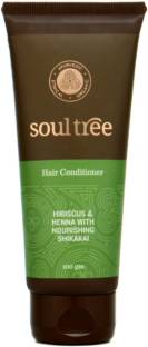 SoulTree Hibiscus Hair Conditioner, With Henna & Nourishing Shikakai